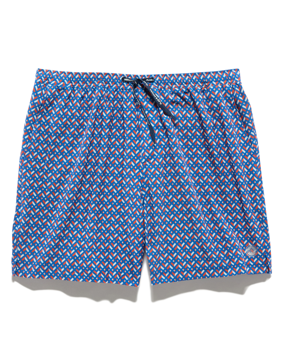 LABELLE GEO PRINT SWIM SHORT - 6.5” INSEAM