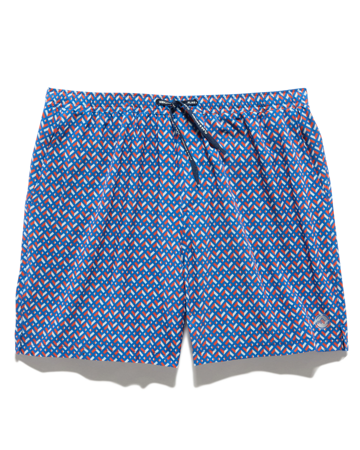 LABELLE GEO PRINT SWIM SHORT - 6.5” INSEAM (FINAL SALE)