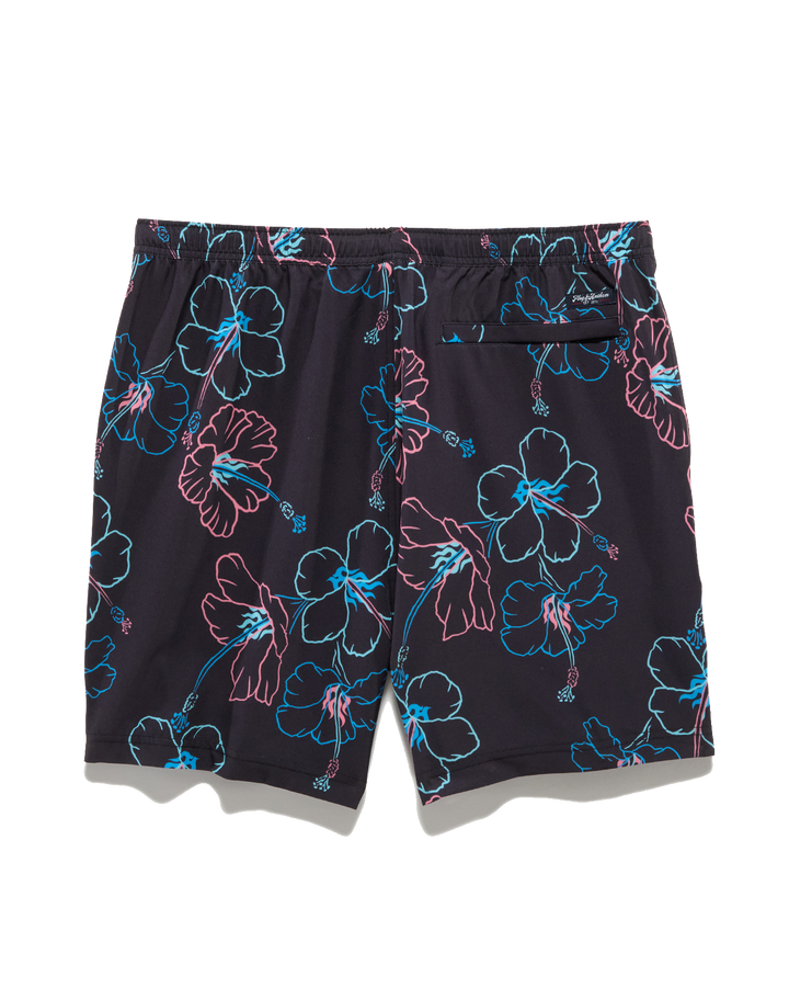 AUBURNDALE TROPICAL PRINT SWIM SHORT - 6.5” INSEAM (FINAL SALE)