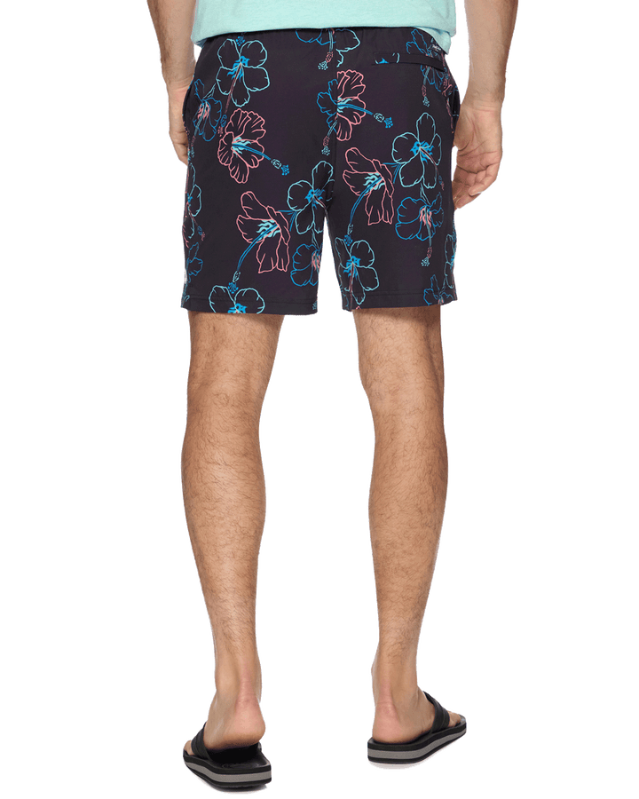 AUBURNDALE TROPICAL PRINT SWIM SHORT - 6.5” INSEAM (FINAL SALE)