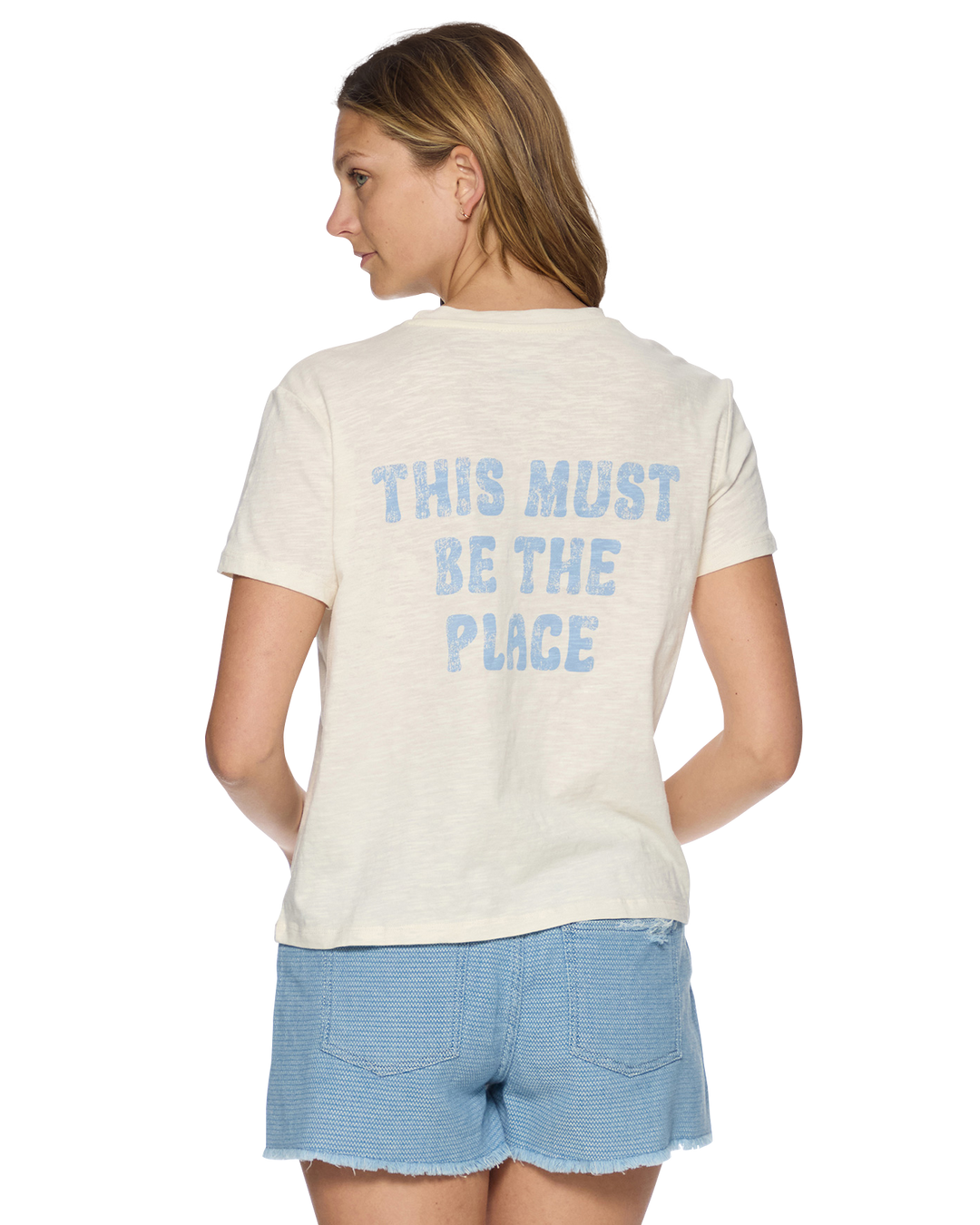 THIS MUST BE THE PLACE SLUB TEE (FINAL SALE)