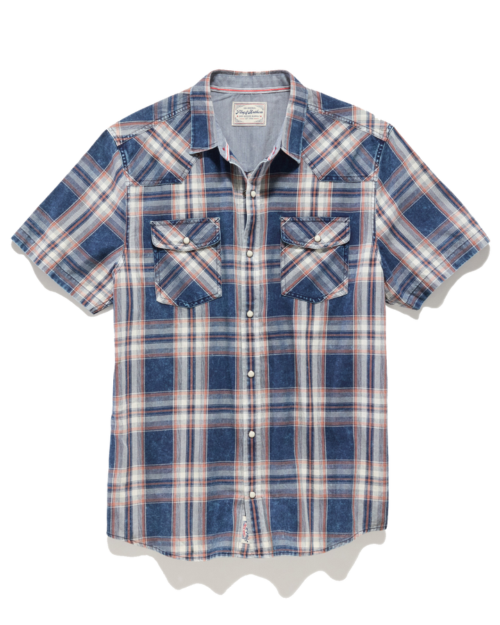 CRESTON VINTAGE WASHED WESTERN SHIRT