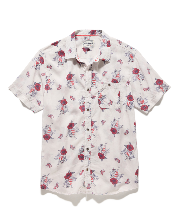 LAMINGTON COCKTAIL PRINT SHIRT (FINAL SALE)