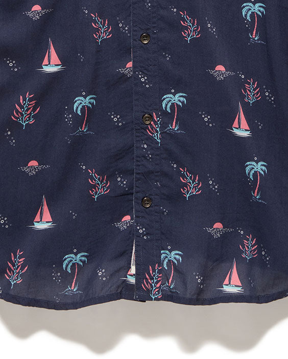 FINLEY SAILBOAT PRINT SHIRT