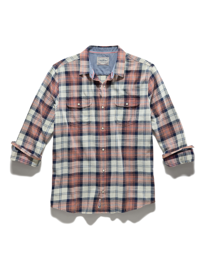 CLANTON SLUB WESTERN SHIRT