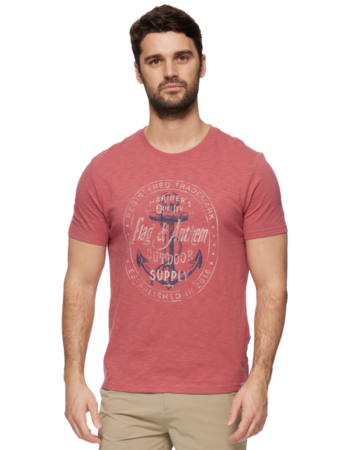 MARINER’S ANCHOR SLUB TEE