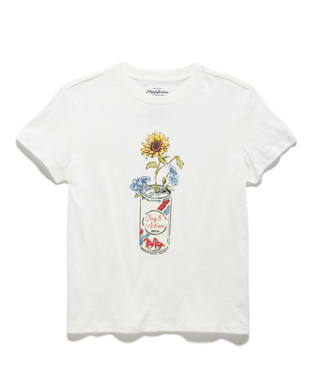 F&A FLOWER BREW SLUB TEE