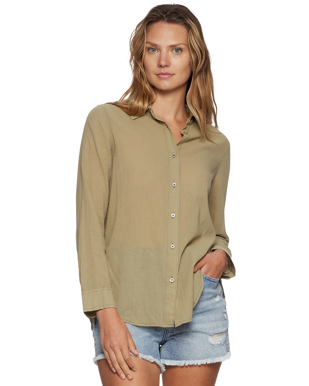 MARNE SPLIT-BACK SHIRT