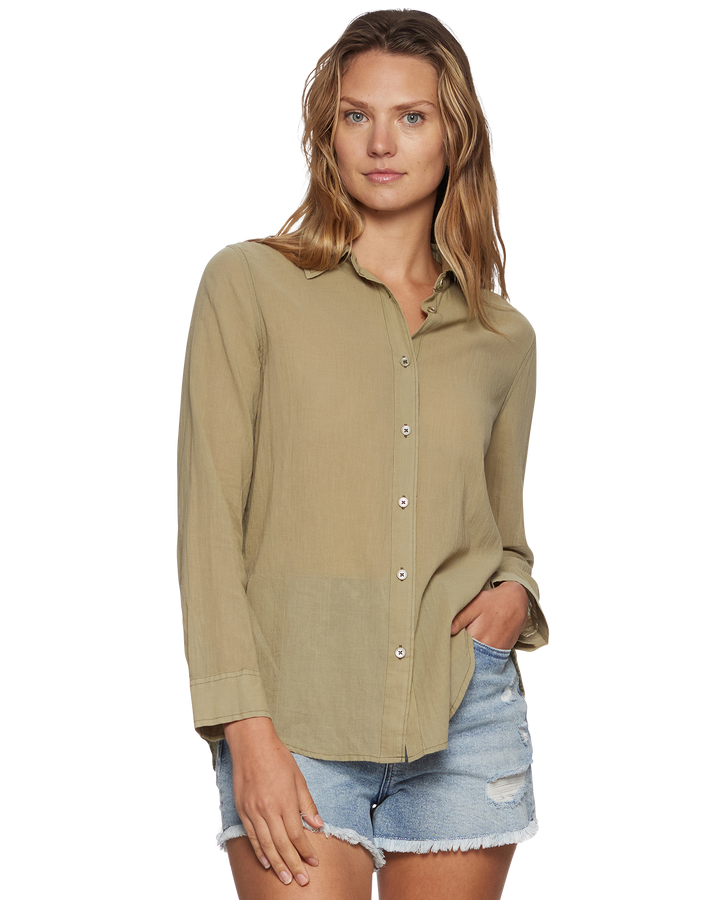 MARNE SPLIT-BACK SHIRT