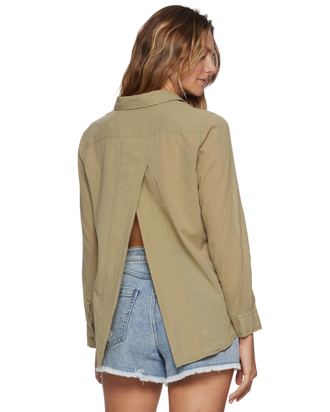 MARNE SPLIT-BACK SHIRT