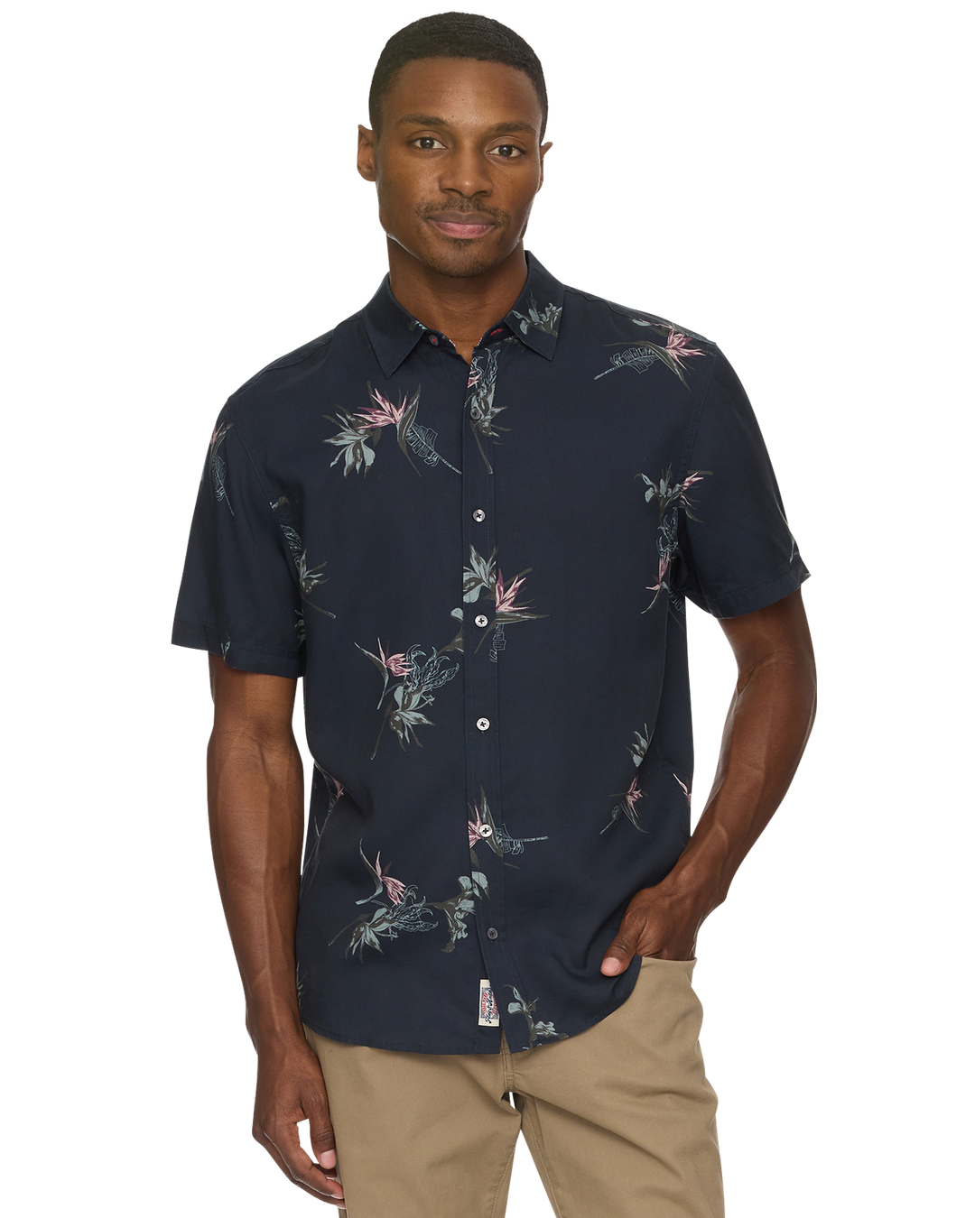 CHARLESTON TROPICAL PRINT SHIRT