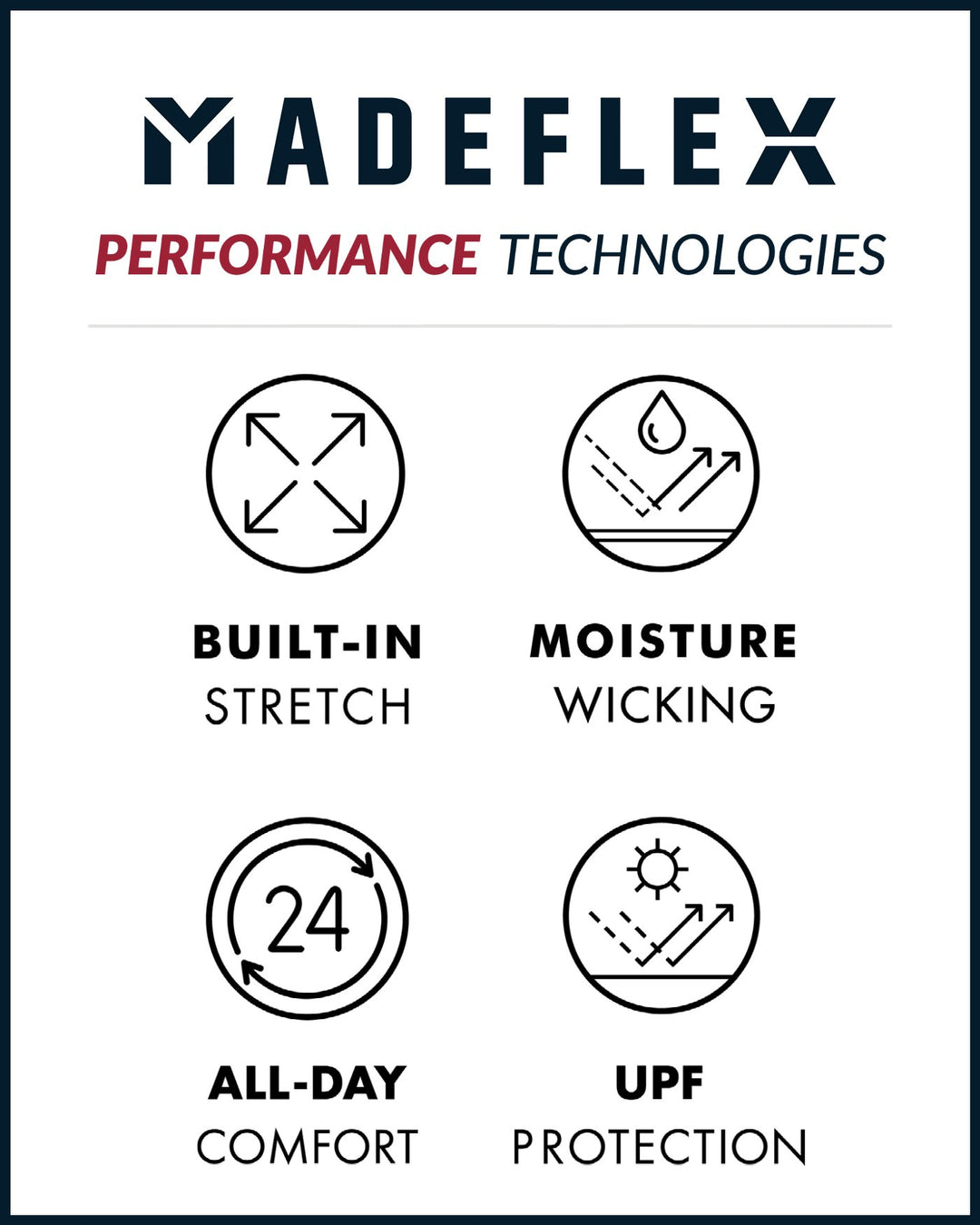 MADEFLEX UPF PERFORMANCE SHIRT (FINAL SALE)