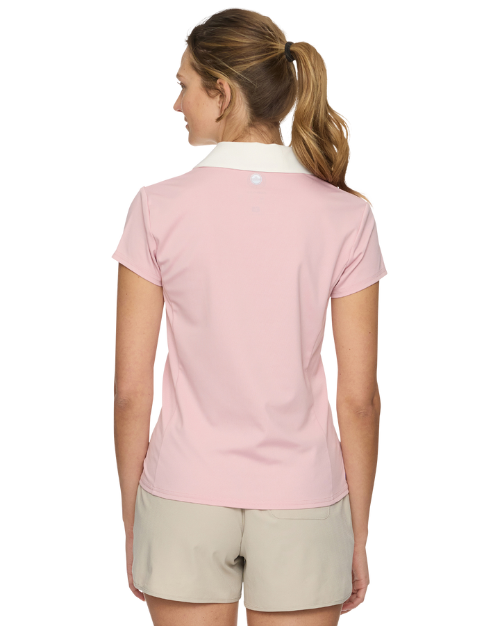 WOMEN’S BOCA V-NECK PERFORMANCE POLO