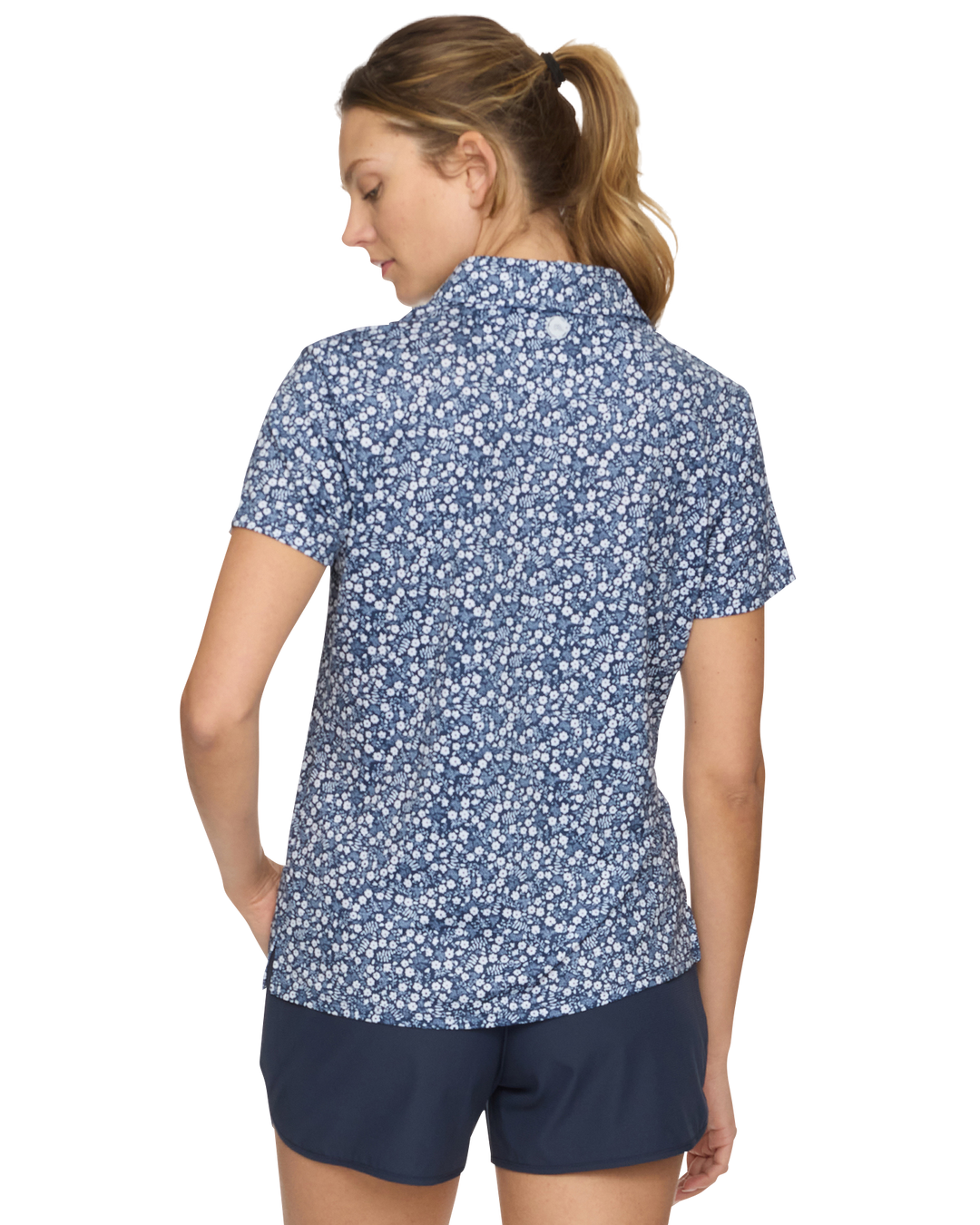 WOMEN’S MVP COBBTOWN FLORAL PRINT POLO