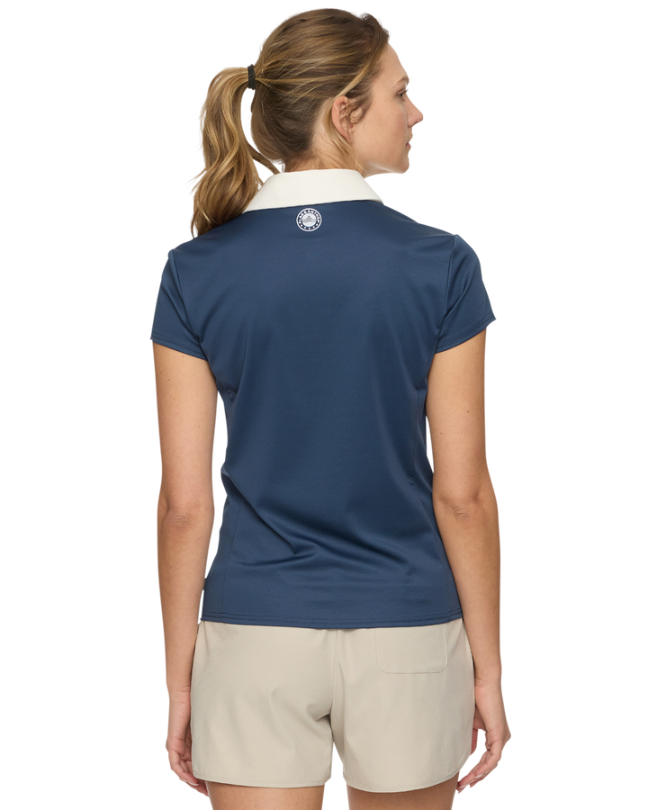 WOMEN’S BOCA V-NECK PERFORMANCE POLO