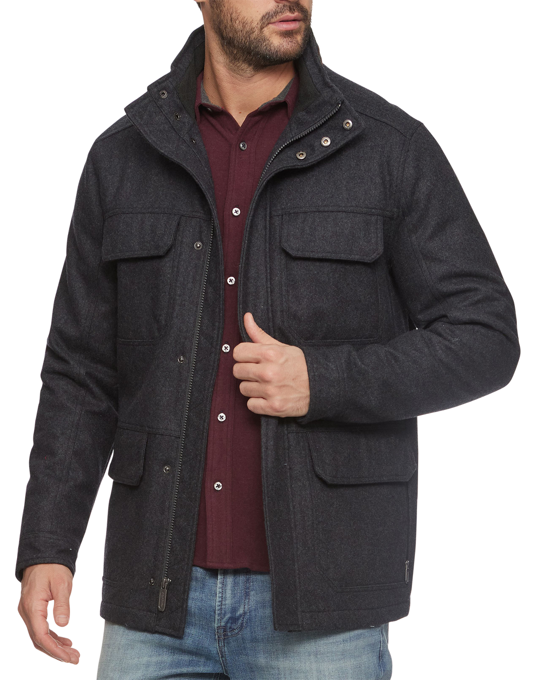 MILFORD WOOL BLEND JACKET