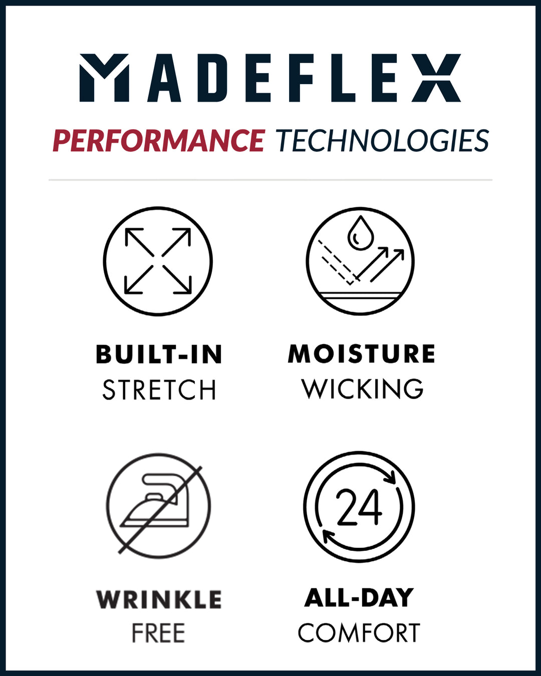 MADEFLEX JOURNEY PERFORMANCE SS SHIRT