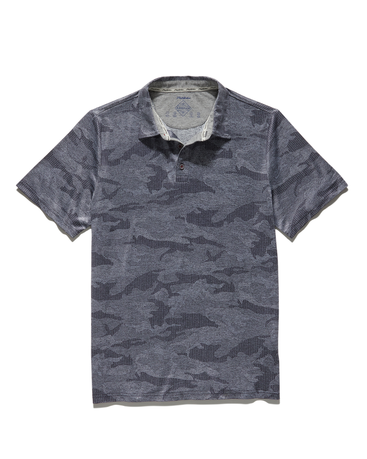 DESTIN CAMO PERFORMANCE POLO