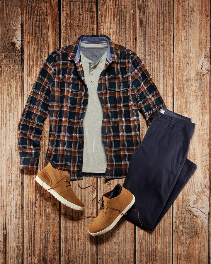 SHOREWOOD WESTERN FLANNEL SHIRT