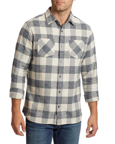 Flag and Anthem Peters Long Sleeve Flannel Shirt