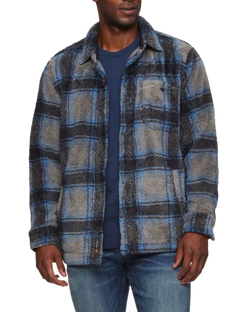 Men's Carhartt Flannel Sherpa Lined Shirt Jacket | Eagle Eye Outfitters