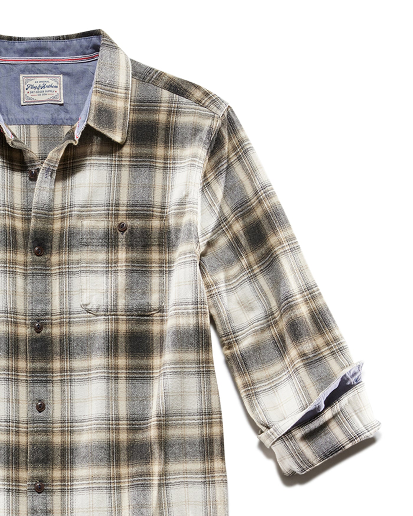 ESPARTO HERRINGBONE FLANNEL SHIRT