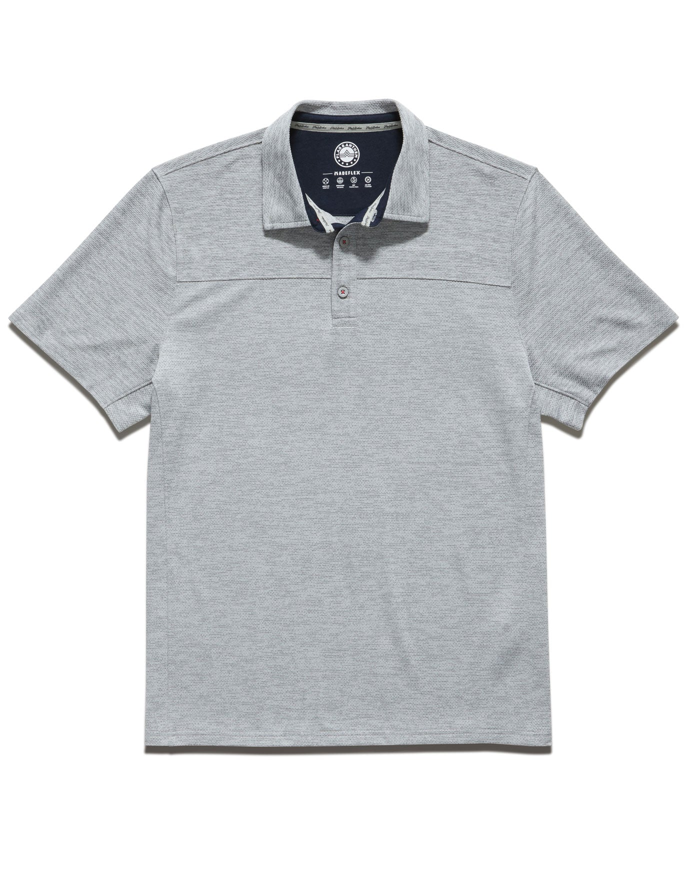 Flag & Anthem Louisville Blocked Polo Shirts in Grey | Men's Regular Size Medium | Polyester | Stitch Fix
