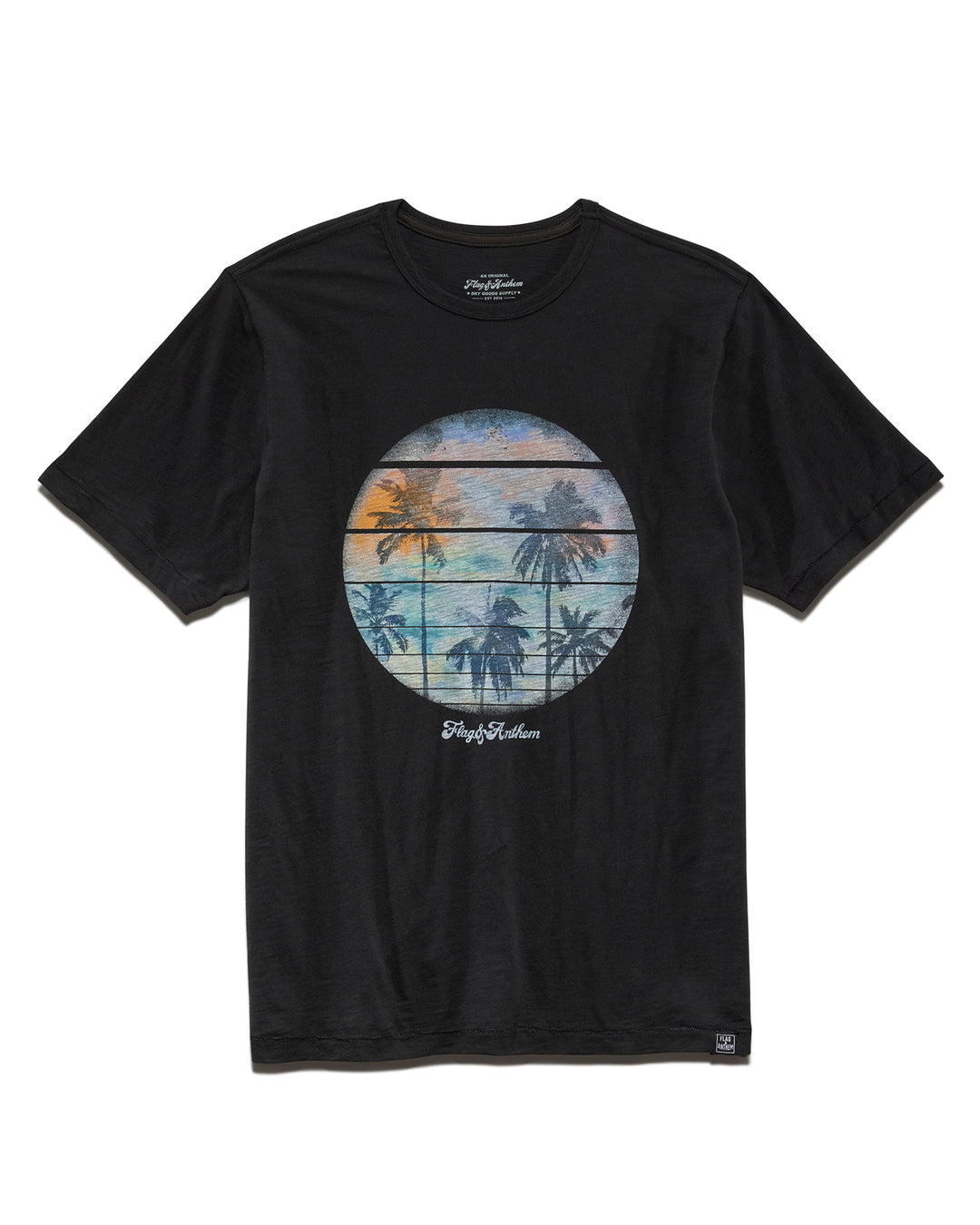 HAZY PALMS SLUB TEE