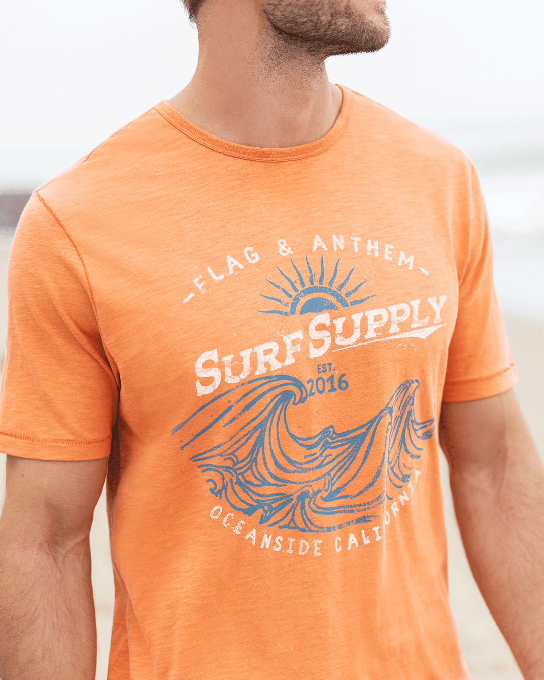 OCEANSIDE SURF SUPPLY SLUB TEE